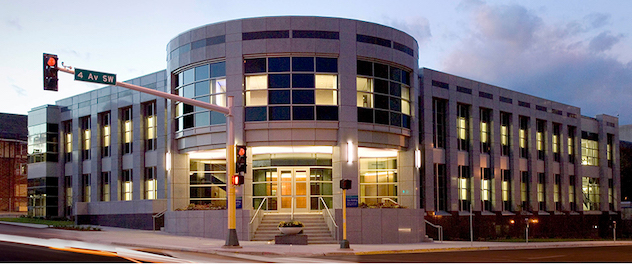 The Opus Imaging Research Building at Mayo Clinic's campus in Rochester, Minnesota, is home to the Center for Advanced Imaging Research.