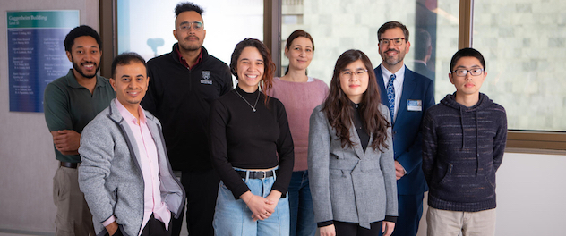 Group shot of lab members