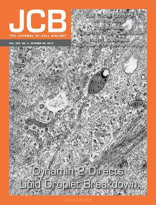 Journal of Cell Biology cover