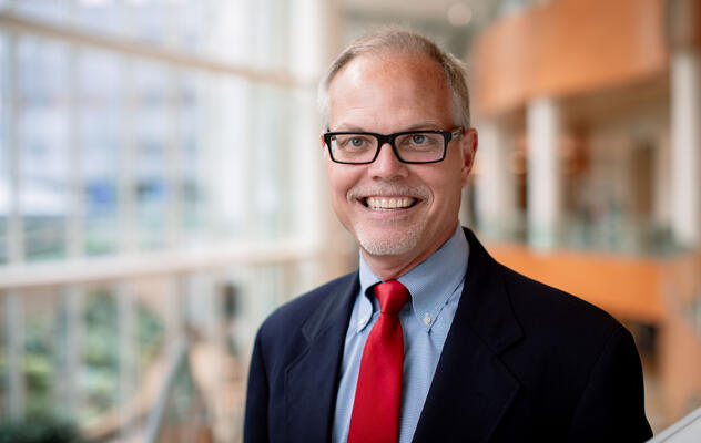 James R. Cerhan, M.D., Ph.D., in his lab at Mayo Clinic