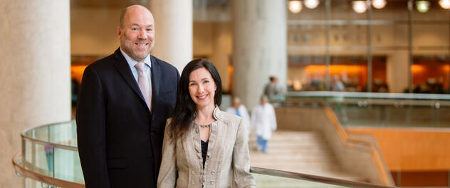 Portrait of Drs. Frye and Biernacka at Mayo Clinic